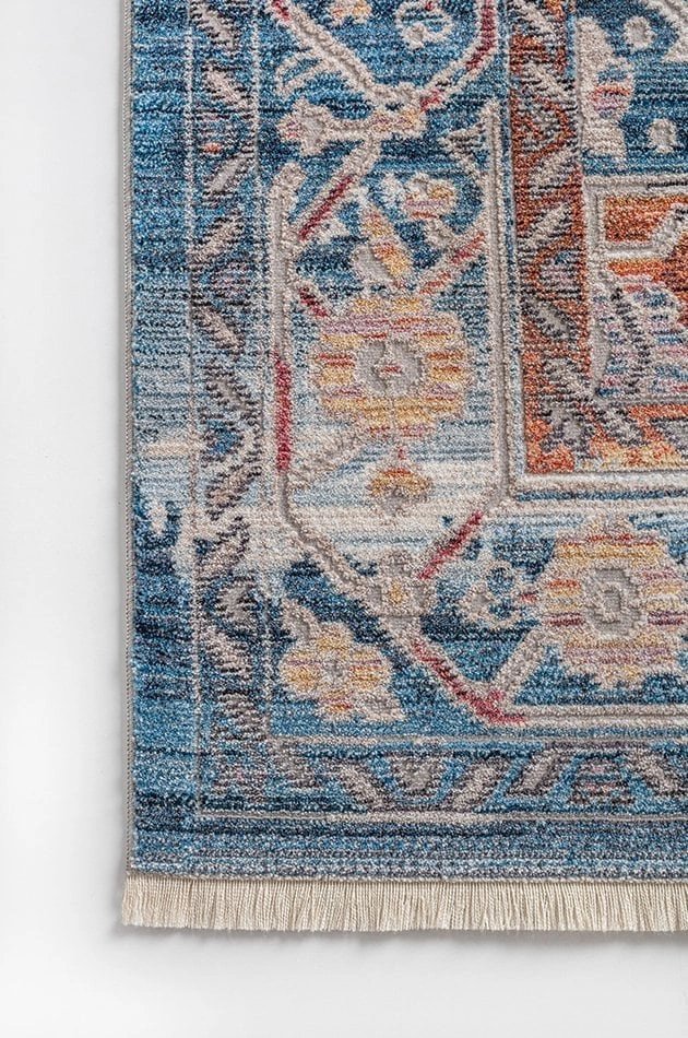 Loda 5690 R Bej, Krem, Kendinden Püsküllü Halı